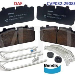 Brake Disc Pad-Daf / Man / Iveco