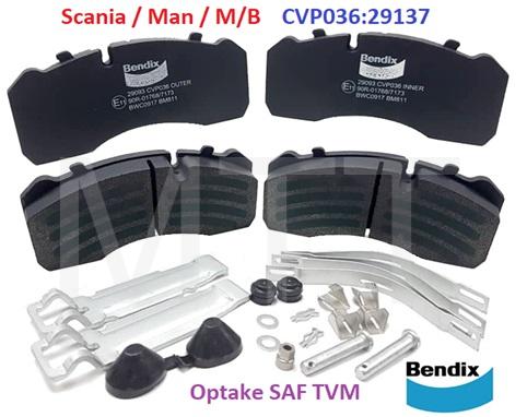 Brake Disc Pad-Scania / Man / M/B