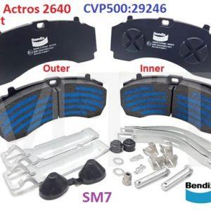 Brake Disc Pad-M/Benz Actros