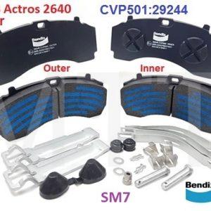 Brake Disc Pad-M/Benz Actros