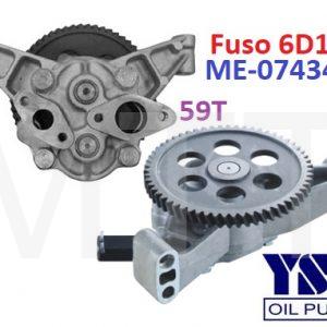 Engine Oil Pump-Fuso 6D16 6D17 6D14