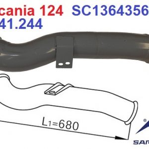 Exhaust Pipe-Scania