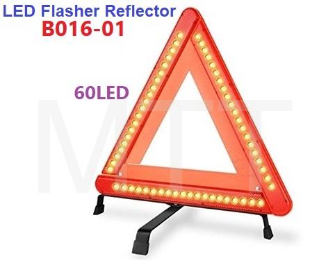 LED Flasher Triangle Reflector