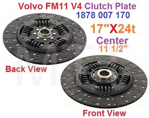 Clutch Plate-Volvo FM11 V4