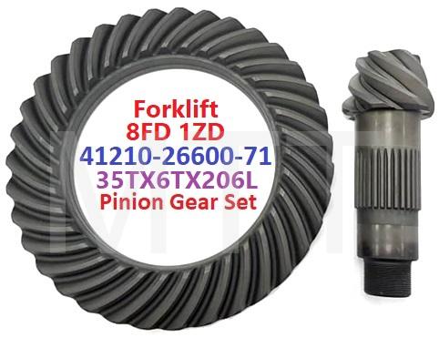 Pinion Gear Set-Forklift 8FD 1DZ 2Z