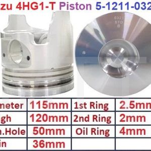 Piston-Isuzu 4HG1-Turbo