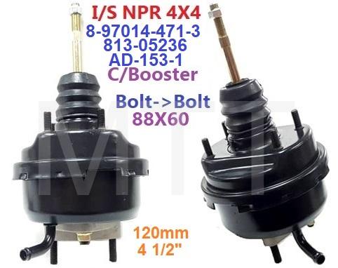 Clutch Booster-Isuzu NPR 4X4