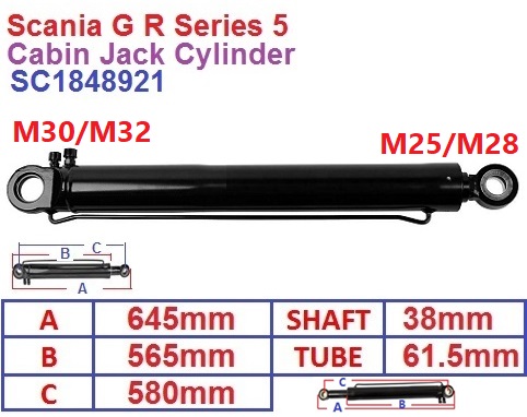 Cabin Jack Cylinder-Scania G R Series 5 - Image 2