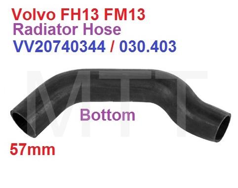 Radiator Hose-Volvo FMX FH13