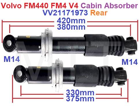 Cabin Absorber-Volvo FM440 FM4 V4