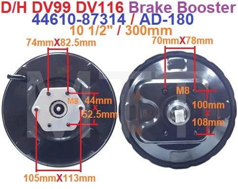 Brake Booster-Daihatsu DV99 DV116 - Image 3