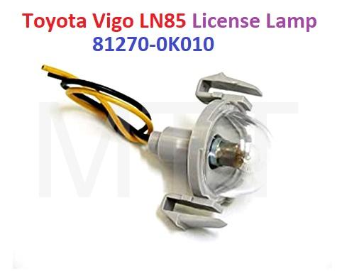 Toyota Vigo Licence Lamp Assy