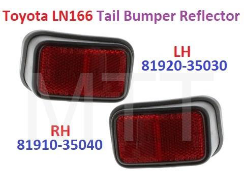 Toyota LN166 D4D Tail Bumper Reflector