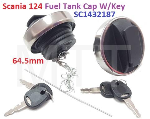 Fuel Tank Cap W/Key-Scania 124