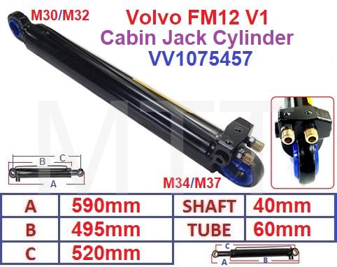 Cabin Jack Cylinder-Volvo FM12 FM10 V1