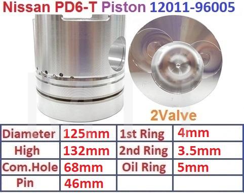 Piston-Nissan PD6-Turbo