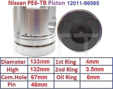 Piston-Nissan PE6-T