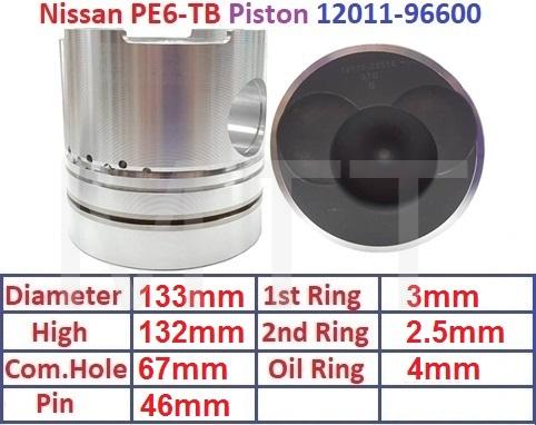 Piston-Nissan PE6-TB