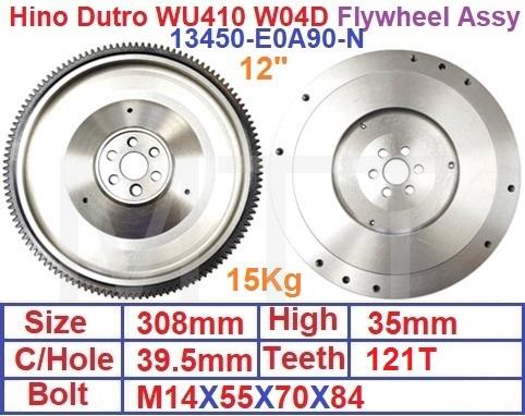 Flywheel Assy-Hino Dutro W04D