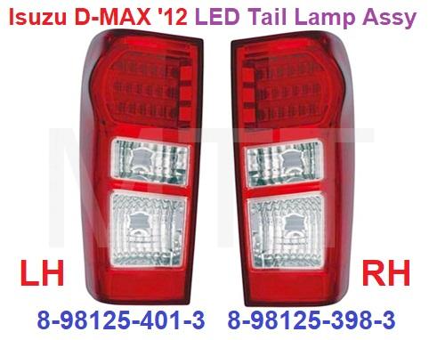 Isuzu D-MAX 2012 Tail Lamp ASsy-LED
