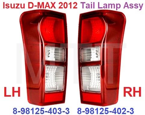 Isuzu D-MAX 2013 Tail Lamp Assy