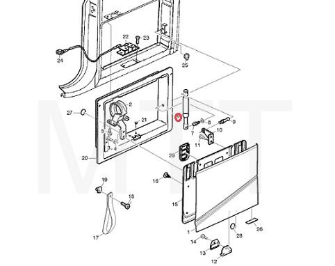 Storage Box Gas Spring-Volvo FM12 - Image 2