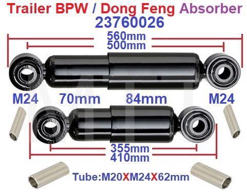 Absorber-Trailer BPW / Dong Feng