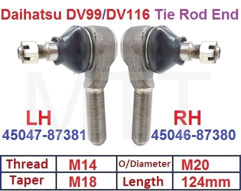 Tie Rod End-Daihatsu DV99