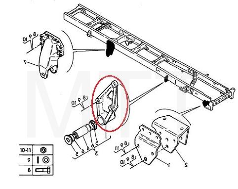 Spring Bracket-Renault 450 - Image 2