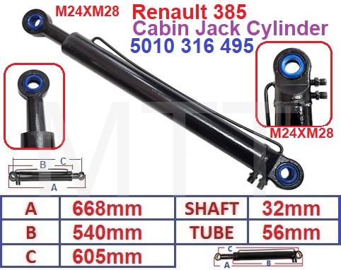 Cabin Jack Cylinder-Renault 385