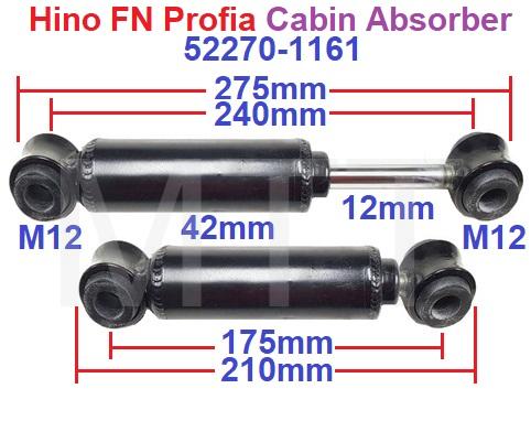 Cabin Absorber-Hino FN Profia