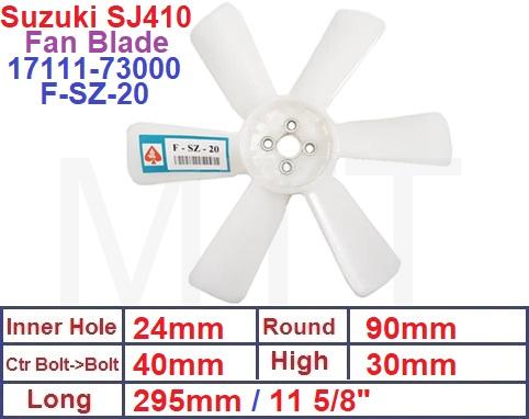 Fan Blade-Suzuki SJ410 SJ413