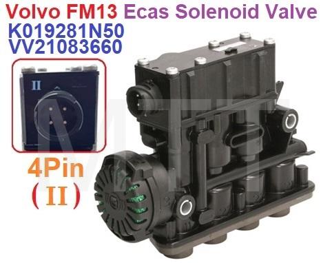 Ecas Solenoid Valve-Volvo FM13 (4Pin)