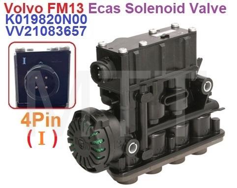 Ecas Solenoid Valve-Volvo FM13 (4Pin)