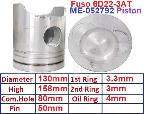 Piston-Fuso 6D22-3AT