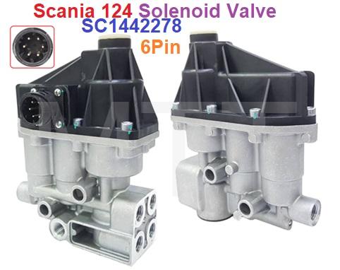 Ecas Solenoid Valve-Scania 124