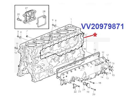 Oil Cooler O-ring-Volvo FM13 D13 - MTT AUTO PARTS SDN BHD