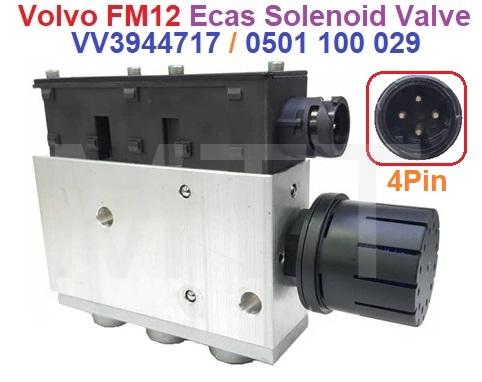 Ecas Solenoid Valve-Volvo FM12 (4Pin)