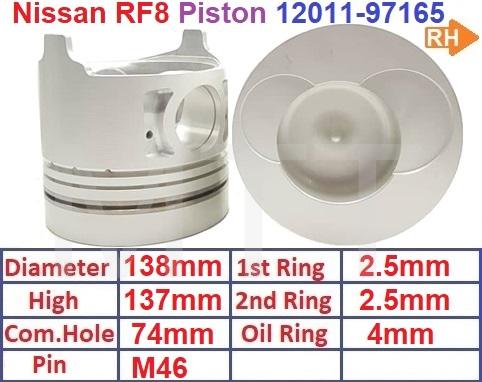 Piston-Nissan RF8