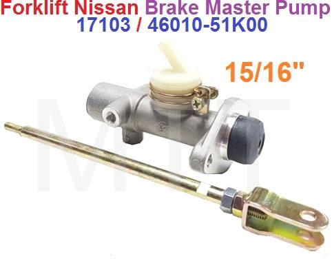 Forklift Nissan Brake Master Pump-15/16″