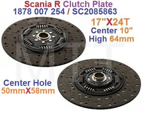 Clutch Plate-Scania R Series