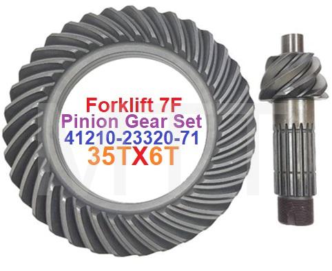 Pinion Gear Set-Forklift 7F