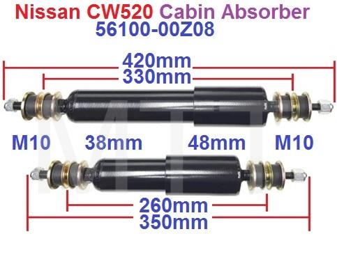 Cabin Absorber-Nissan CW520