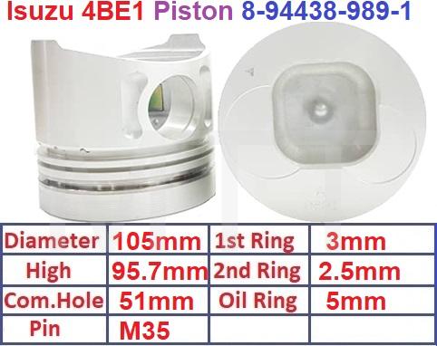 Piston-Isuzu 4BE1