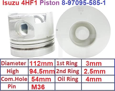 Piston-Isuzu 4HF1