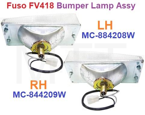 Fuso FV418 Bumper Lamp Assy-White - Image 2