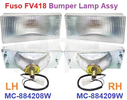Fuso FV418 Bumper Lamp Assy-White - Image 3