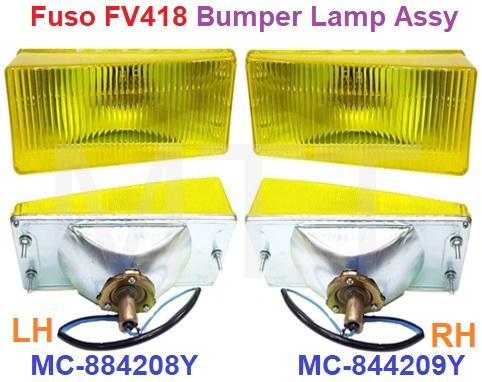 Fuso FV418 Bumper Lamp Assy-Yellow - Image 3