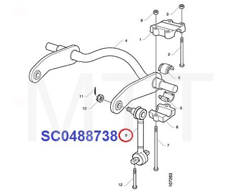 Stabilizer Rod-Scania K124 Bus - Image 2