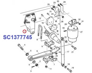Spring Bracket-Scania P R G Series - MTT AUTO PARTS SDN BHD